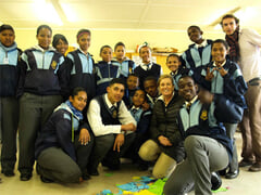 A visit to the Genadendal High School